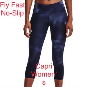 Under Armour Fly Fast Blue high rise non slip Size Small